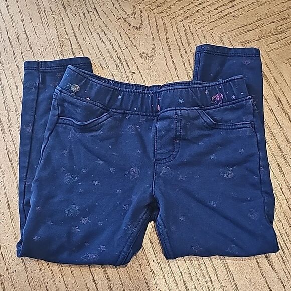 Disney navy leggings size 5 Jumping Beans - Picture 1 of 13